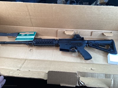 NIB Colt Law Enforcement M4 Carbine In White Label Box, 5.56 Cal, Unfired. Trades Welcome.