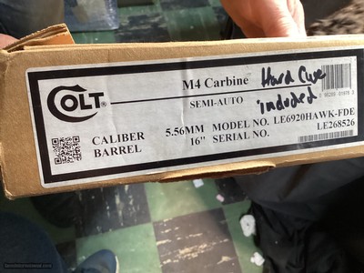 NIB Colt Law Enforcement M4 Carbine In White Label Box, 5.56 Cal, Unfired. Trades Welcome. - Image 5 of 17