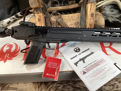 New Ruger LC Carbine, 5.7x28, Unfired in Box. Pistol Caliber Carbine W/Folding Stock, Trades Welcome - Image 7 of 8
