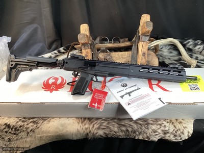 New Ruger LC Carbine, 5.7x28, Unfired in Box. Pistol Caliber Carbine W/Folding Stock, Trades Welcome