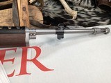 Ruger Mini 14 Stainless W/ Samson Folding Wood Stock, NIB. 5.56. Trades Welcome - 7 of 11