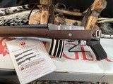 Ruger Mini 14 Stainless W/ Samson Folding Wood Stock, NIB. 5.56. Trades Welcome - 10 of 11