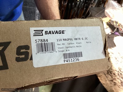 Savage 110 Magpul Hunter, 6.5 Creedmore, New Unfired in Box. - Image 3 of 10