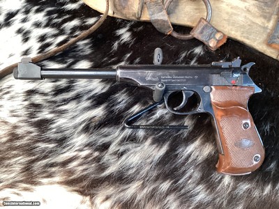 First Year, 1961 Walther PP Sport .22LR, 8 inch threaded barrel. Rare German PP Target Model - Image 2 of 10