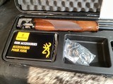 Browning B525 High Grade Engraved Blued & Gold, 12 Ga , 30” O/U Cased, Trades Welcome - 8 of 24