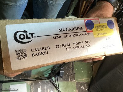 New In Box Colt M-4 Carbine, 5.56, Box W/Acc. Trades Welcome - Image 2 of 7