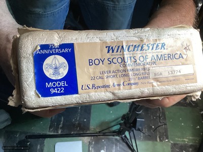 1985 Mfg. Winvhester 9422 XTR Boy Scout 75th Ann Commemorative Rifle, NOS Unfired in Box. Trades Welcome - Image 7 of 14