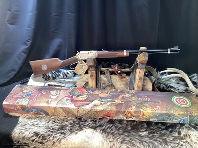 1985 Mfg. Winvhester 9422 XTR Boy Scout 75th Ann Commemorative Rifle, NOS Unfired in Box. Trades Welcome - Image 12 of 14