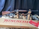 Winchester 9422 Tribute Special,
1 of 9422 Mfg. 2005, Unfired NOS, .22 SLLR. Trades Welcome