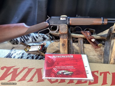 Winchester 9422 Tribute Special,1 of 9422 Mfg. 2005, Unfired NOS, .22 SLLR. Trades Welcome - Image 5 of 12