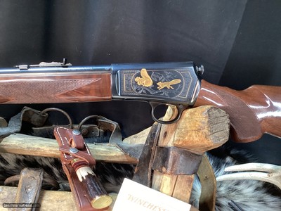 Rare “New Old Stock” High Grade Winchester 63, Unfired, Boxed, Gold Inlay & Engraved, Trades Welcome