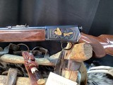 Rare “New Old Stock” High Grade Winchester 63, Unfired, Boxed, Gold Inlay & Engraved, Trades Welcome - 3 of 15