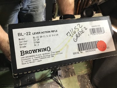 NOS Browning BL-22 Grade II, Unfired in Box, .22 SLLR, Engraved, Boxed,Trades Welcome - Image 3 of 14