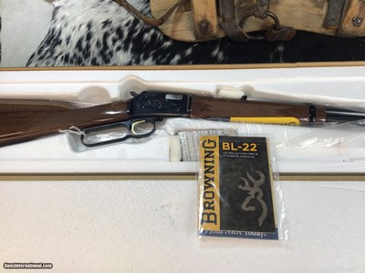 NOS Browning BL-22 Grade II, Unfired in Box, .22 SLLR, Engraved, Boxed,Trades Welcome - Image 5 of 14
