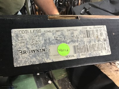 Browning Recoiless Trap Shotgun NOS Unfired, Boxed, 12 Ga. Trades Welcome - Image 4 of 20