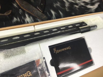 Rare & Unfired , Boxed Browning Recoiless Trap Shotgun, 12 Ga, Trades Welcome - Image 9 of 21