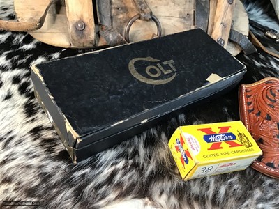 1958 Mfg. Colt SAA. 2nd Generation, Original Box, 5.5 Inch, .38 Special. Trades Welcome - Image 4 of 24