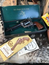 1958 Mfg. Colt SAA. 2nd Generation, Original Box, 5.5 Inch, .38 Special. Trades Welcome