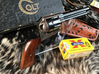 1958 Mfg. Colt SAA. 2nd Generation, Original Box, 5.5 Inch, .38 Special. Trades Welcome - Image 14 of 24