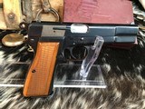 1969 Mfg. Belgium Browning T Series Hi-Power 9 mm Pistol, Original Box & Manual. Trades Welcome - 17 of 25