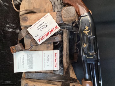 Winchester Grade IV Model 12 Special Edition, Gold Inlayed, Engraved, NOS Unfired, .20 Ga. Boxed. Trades Welcome - Image 9 of 20