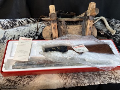 Winchester Grade IV Model 12 Special Edition, Gold Inlayed, Engraved, NOS Unfired, .20 Ga. Boxed. Trades Welcome - Image 3 of 20