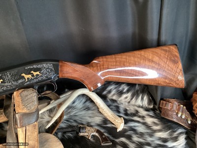 NOS 1989 Mfg. Browning Model 12 Grade V Gold Engraved LNIB, .20 Ga. Trades Welcome. - Image 19 of 19