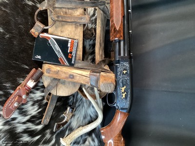 NOS 1989 Mfg. Browning Model 12 Grade V Gold Engraved LNIB, .20 Ga. Trades Welcome. - Image 14 of 19