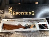 NOS 1989 Mfg. Browning Model 12 Grade V Gold Engraved LNIB, .20 Ga. Trades Welcome. - 3 of 19