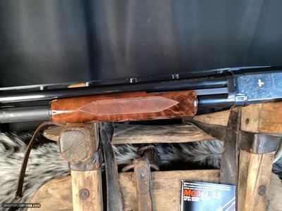 NOS 1989 Mfg. Browning Model 12 Grade V Gold Engraved LNIB, .20 Ga. Trades Welcome. - Image 17 of 19