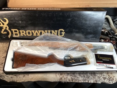 1990 Mfg. Browning Model 12 Grade V Pump Shotgun Chambered in .28 Ga. Unfired, Boxed. Trades Welcome
