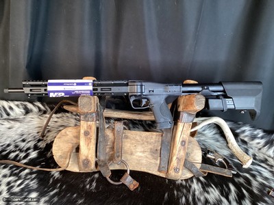 Smith & Wesson FPC , 9mm, NIB Unfired Folding Pistol Carbine. Trades Welcome. - Image 8 of 12