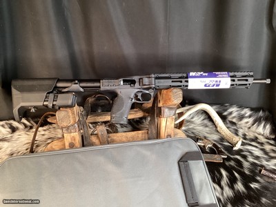 Smith & Wesson FPC , 9mm, NIB Unfired Folding Pistol Carbine. Trades Welcome. - Image 9 of 12
