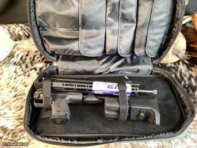 Smith & Wesson FPC , 9mm, NIB Unfired Folding Pistol Carbine. Trades Welcome. - Image 2 of 12