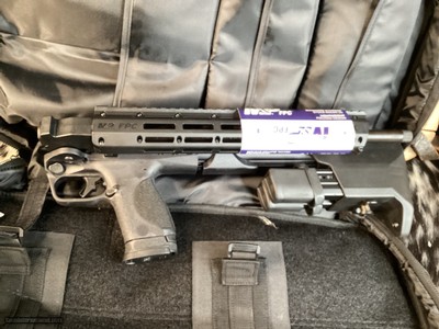 Smith & Wesson FPC , 9mm, NIB Unfired Folding Pistol Carbine. Trades Welcome. - Image 6 of 12