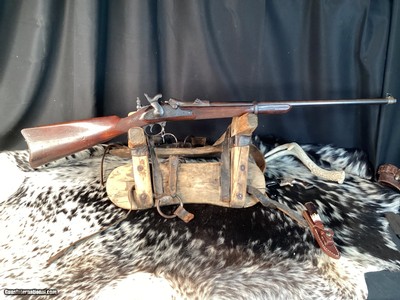 1884 Springfield Trapdoor Carbine, 45/70 Cartridge,Lyman Peep Sights,
Trades Welcome