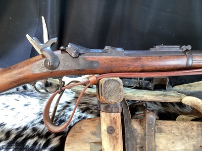 1884 Springfield Armory Trapdoor Rifle, 45-70 Government Cartridge. Trades Welcome. - Image 12 of 21