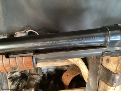 Pre-64 Winchester Model 12 Featherweight Pump 12 Ga Shotgun, solid frame. Trades Welcome - Image 3 of 12