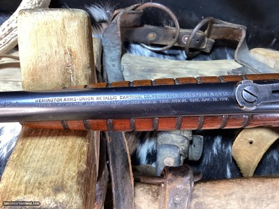 1920 Mfg. UMC Remington 12A .22 SLLR Pump Action Rifle - Image 10 of 13