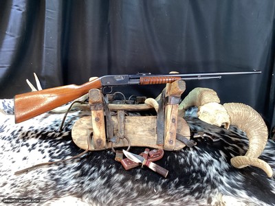 1920 Mfg. UMC Remington 12A .22 SLLR Pump Action Rifle - Image 5 of 13