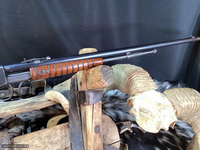 1920 Mfg. UMC Remington 12A .22 SLLR Pump Action Rifle - Image 8 of 13
