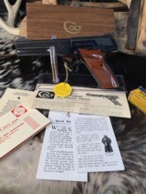 1968 Colt Woodsman Match Target, .22LR, Boxed 4.5 inch, Trades Welcome - 7 of 25