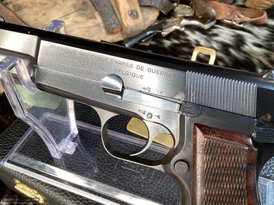Early Post War FN Browning Hi-Power Pistol, Unfired W/Presentation Case. Trades Welcome - Image 18 of 21