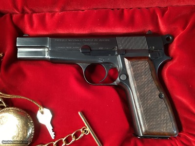 Early Post War FN Browning Hi-Power Pistol, Unfired W/Presentation Case. Trades Welcome - Image 7 of 21