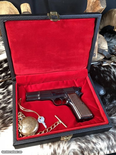 Early Post War FN Browning Hi-Power Pistol, Unfired W/Presentation Case. Trades Welcome - Image 9 of 21