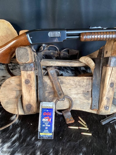 1962 Mfg. Winchester model 61 WMR .22 Magnum. Take Down Rifle, Excellent 98% Original Condition, Trades Welcome - Image 3 of 21
