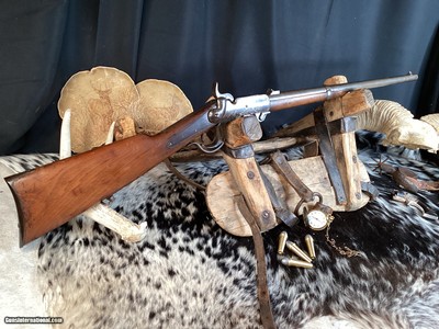 1855 Burnside Carbine, .54 Burnside Cartridge Blackpowder , Civil War Issue, Shooter! Trades Welcome