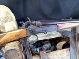 Antique Combination 9MM Shotgun/.22 Cal Rifle, Side Lever Break Action Beauty. Trades Welcome. - 6 of 18