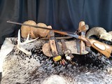 Antique Combination 9MM Shotgun/.22 Cal Rifle, Side Lever Break Action Beauty. Trades Welcome. - 12 of 18