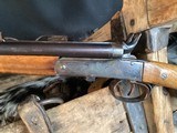 Antique Combination 9MM Shotgun/.22 Cal Rifle, Side Lever Break Action Beauty. Trades Welcome. - 13 of 18